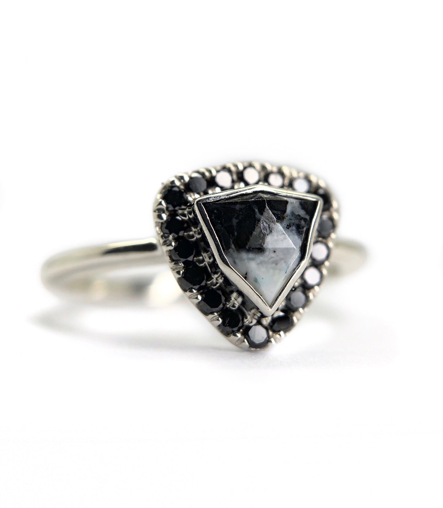 Diamond Halo Ring - Create Your Own