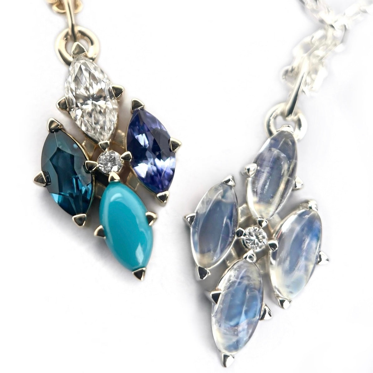 Marquise Birthstone/Gemstone Necklace