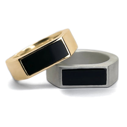Rectangle Top Signet Ring