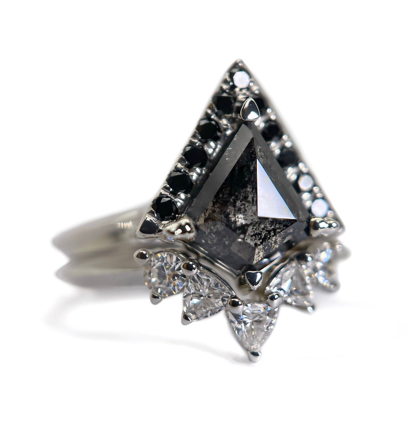 Half Halo Kite + Trillion Contour Band Set - Create Your Own