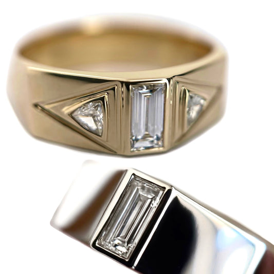 Baguette Top Flat Plane Band