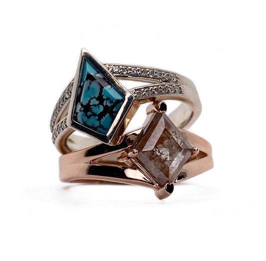 Split Band Kite Ring